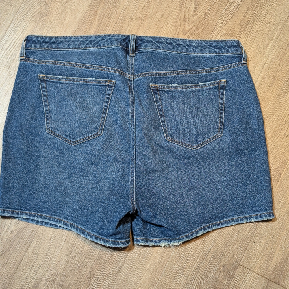 Denim Blue Women's Shorts - Picture 6 of 12